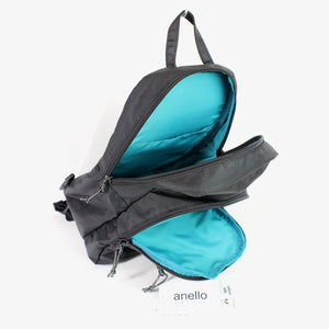 アネロ グランデ anello GRANDE GU-A0986 ボディバッグ　ダイヤモンドクロスナイロン メンズバッグ レディースバッグ　送料無料