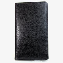 画像をギャラリービューアに読み込む, フォルトナー FORTNER 3592 カードケース長財布 ブラック　カード30枚入り　三つ折り　ソフト牛革 メンズ財布　レディース財布 送料無料
