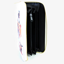 画像をギャラリービューアに読み込む, 猫 CAT ネコ ラウンドファスナー長財布 12604 W レディース財布　送料無料
