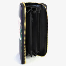画像をギャラリービューアに読み込む, 猫 CAT ネコ ラウンドファスナー長財布 12605 GR  レディース財布  送料無料
