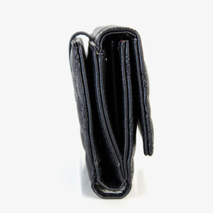 サボイ SAVOY SM19870501 ブラック 二つ折れ財布 レディース財布 送料無料