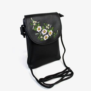 花刺繍ミニバッグ BBZ-0904 ポシェット スマホポーチ ショルダーバッグ レディース小物  送料無料