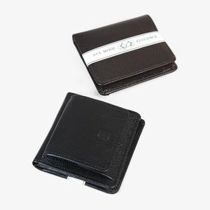 フォルトナー FORTNER 3126 外ボックスコインケース付き 二つ折財布 ソフト牛革 コンパクトサイズ メンズ財布　送料無料