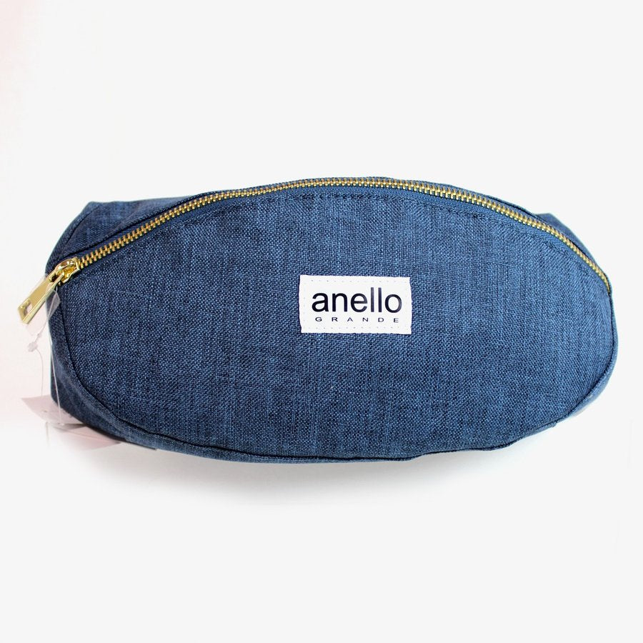 アネロ グランデ anello GRANDE GU-A0913 クラッシック杢調ポリエステル　ウエストバッグ レディースバッグ メンズバッグ ボディバッグ　送料無料