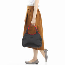 画像をギャラリービューアに読み込む, サボイ SAVOY SM082104 ブラックレッド ハンドバッグ レディースバッグ　送料無料
